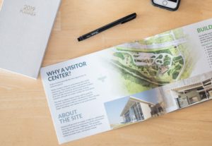 The Gateway Visitor Center was a favorite design project focused on capturing the attention of community members.